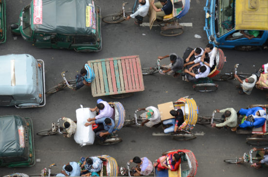 Bangladesh traffic Dhaka